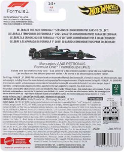 Hot Wheels Premium Mercedes F1 Car