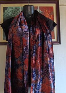 Elegant Floral Scarf