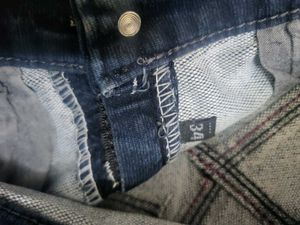 Acid Wash Denim Shorts