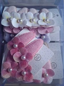 Cute Flower Hair Clips Set