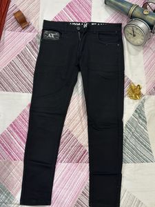 Armani Jeans - Stylish Black Denim