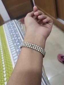 Sparkling Three-Row Bracelet