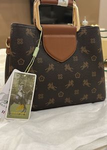 Designer Monogram Tote Bag