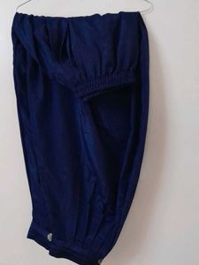 beautiful royal blue Afghani pant set