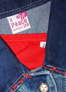 Stylish Denim &amp; Red Outfit
