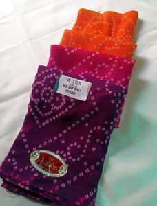 Vibrant Bandhani Saree