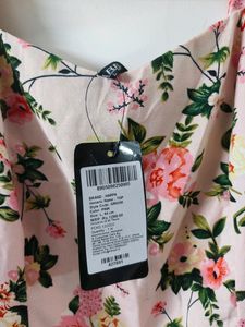 Pink Floral Top