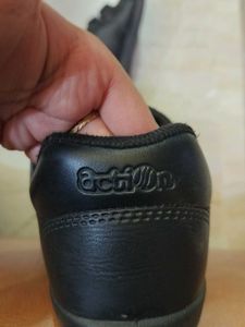 Black Velcro Strap Casual Shoes