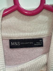 Argyle Pattern Mock Neck Sweater