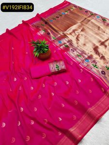Vibrant Paithani Silk Saree