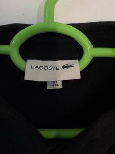 Lacoste Classic Black Long Sleeve Polo Shirt
