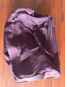 Purple Travel Bag with Wheels