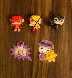 Marvel Superhero Figurines - Set of 4
