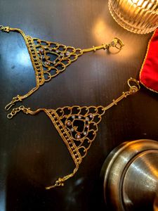 Elegant Hand Harness Bracelet Set
