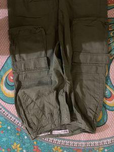 Olive Green Cargo Pants