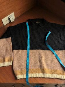 Redtape Color Block Knit Sweater