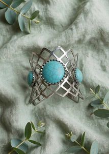 Boho Turquoise Cuff Bracelet