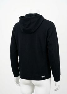 UNIQLO Men's Black Zip-Up Hoodie