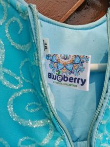Blueberry Baby Party Dress