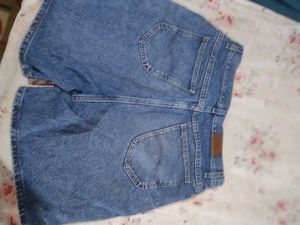 Classic Blue Denim Shorts