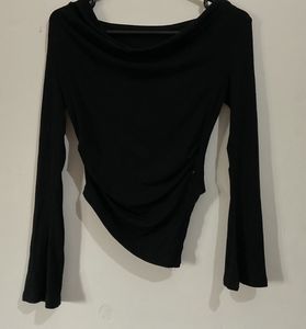 Urbanic Black Long Sleeve Top