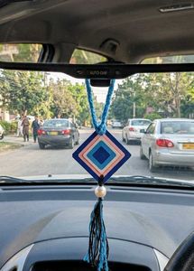 Car Evil Eye Charm Rearview mirror decor