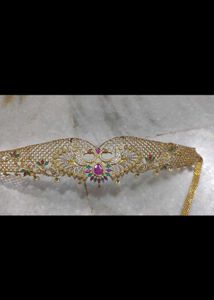 Stunning Peacock Design Kamarbandh