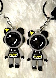 Cute Astronaut Keychain Set