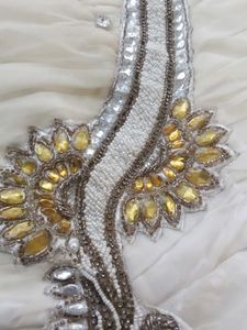 Net White Gown