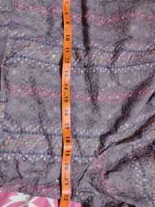 Embroidered Ethnic Kurta with Belt