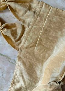 Gold Bow Detail Blouse