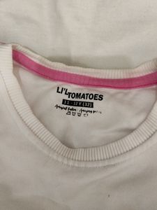 Lil Tomatoes Multicolored Sweatshirt ( Girls)