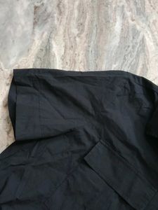 Chic Black Short Sleeve Shirt