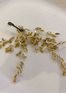 Boho Gold Leaf Hair Vine