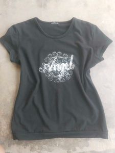 black print top women