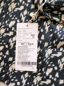 Stylish Printed Wrap Skirt