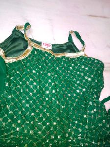 Sparkling Emerald Green Kurta Set