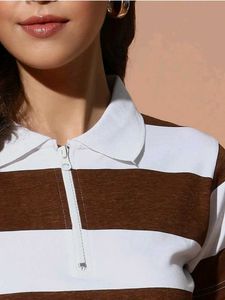 Striped Polo T-Shirt