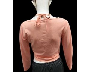 Halter Neck Peach Colour Cute Top