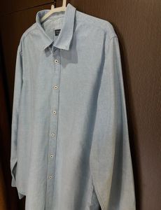 Zara Man Light Blue Slim Fit Shirt