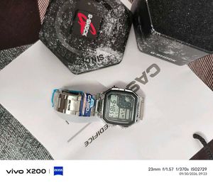 Casio G-Shock Watch PREMIUM SILVER  color