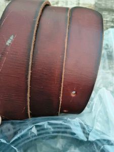 Classic Brown Leather Belt