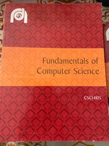 Fundamentals of Computer Science book