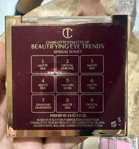 Charlotte Tilbury Eyeshadow Palettes