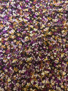 Floral Print V-Neck Dress