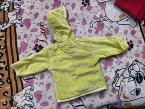 Cute Kids Hooded  unisex Jacket for 6-12 months