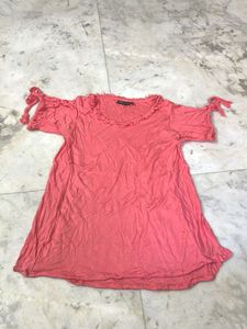 Girl’s Pretty Coral  Top