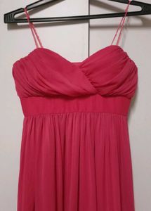 Elegant Pink Maxi Dress