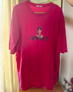 Pink Graphic Print T-Shirt