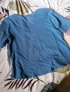 Blue Casual T-Shirt